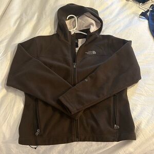 Brown North Face Fleece
